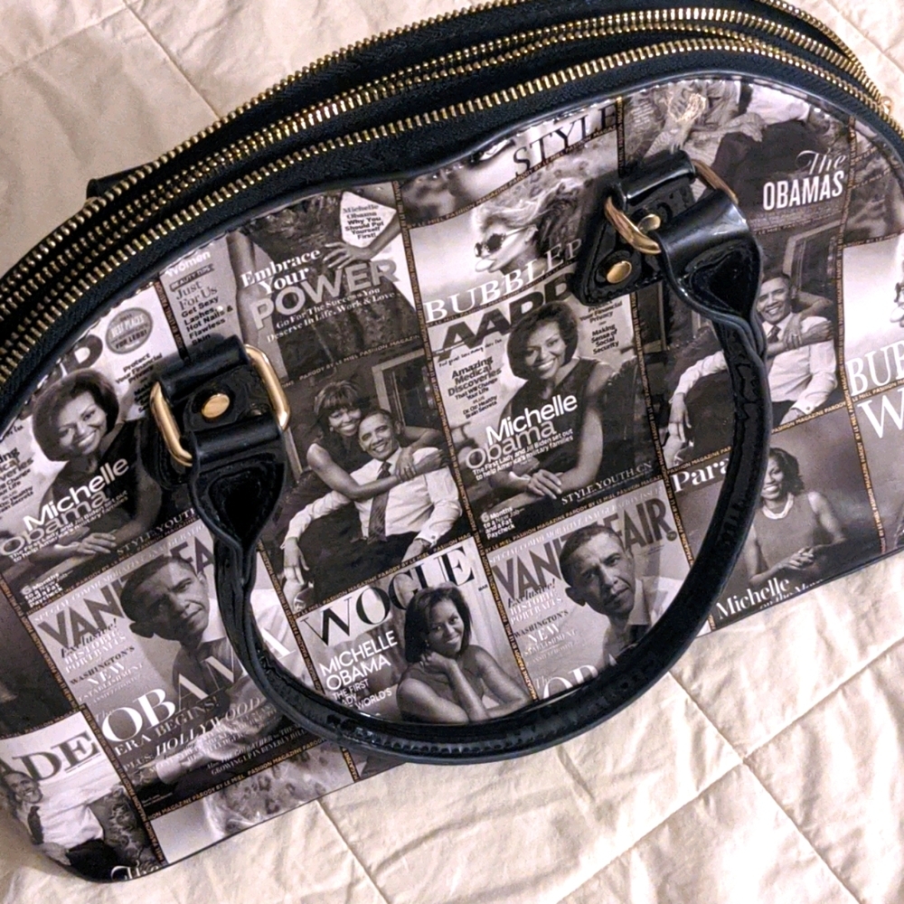 Obama Magazine Covers handbag. - Picture 5 of 11